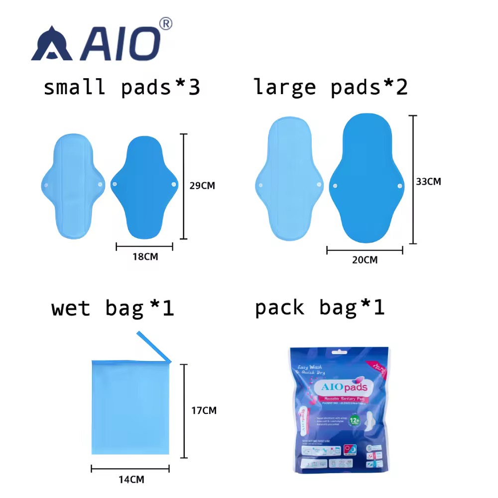 Serviette hygiénique lavable