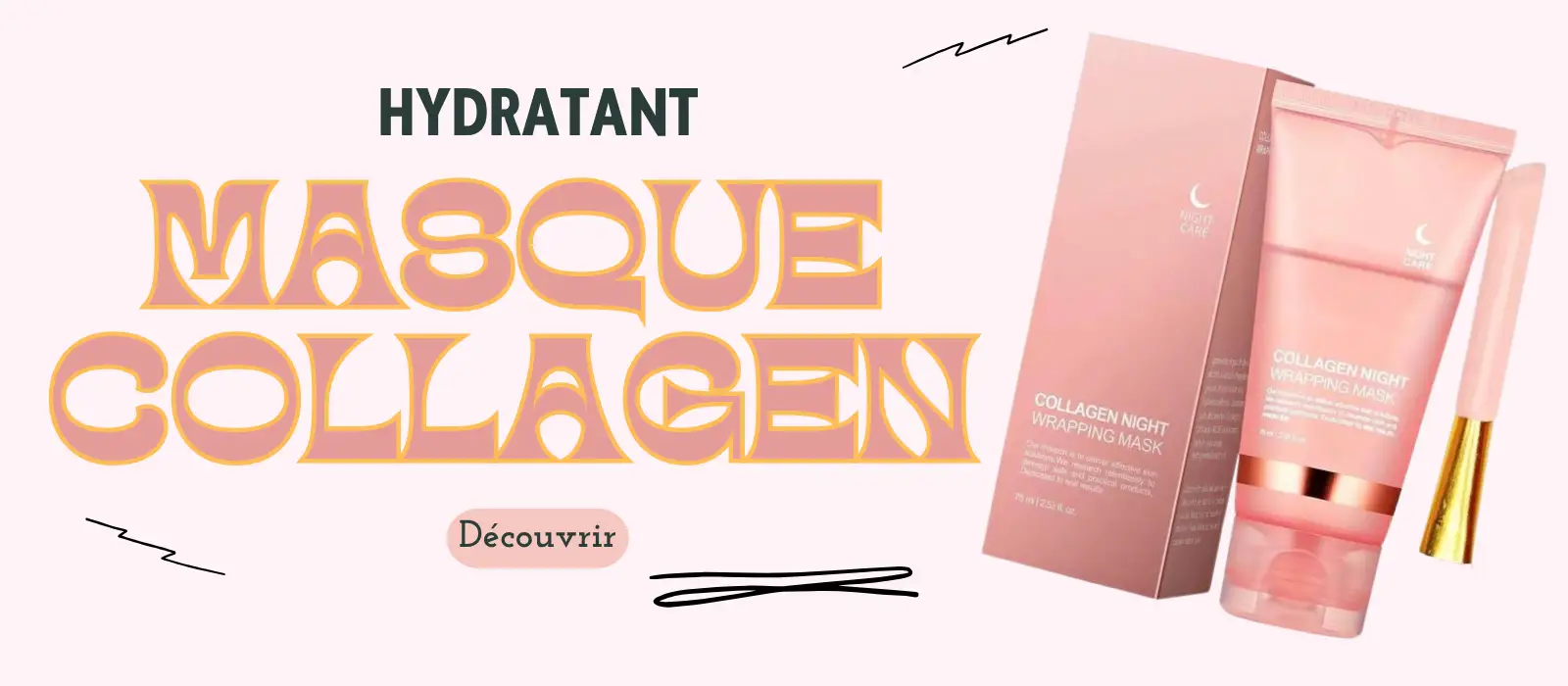 Masque Collagen Night Wrapping Mask-hydratant-anti-âge